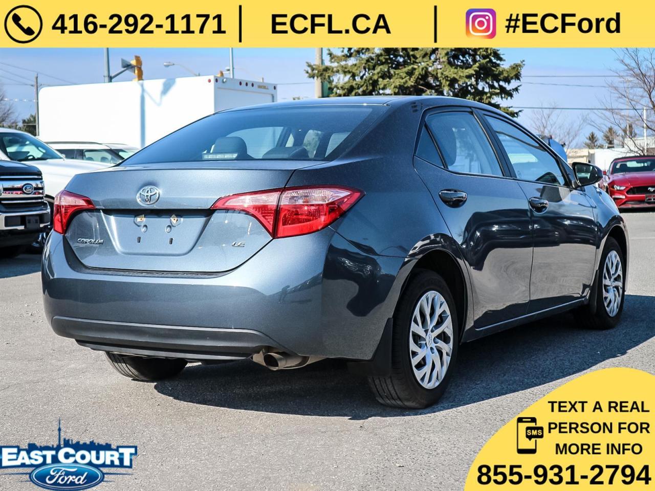 2019 Toyota Corolla LE| TOUCH SCREEN| HEATED SEATS| REV CAM| AUTO AC Photo4