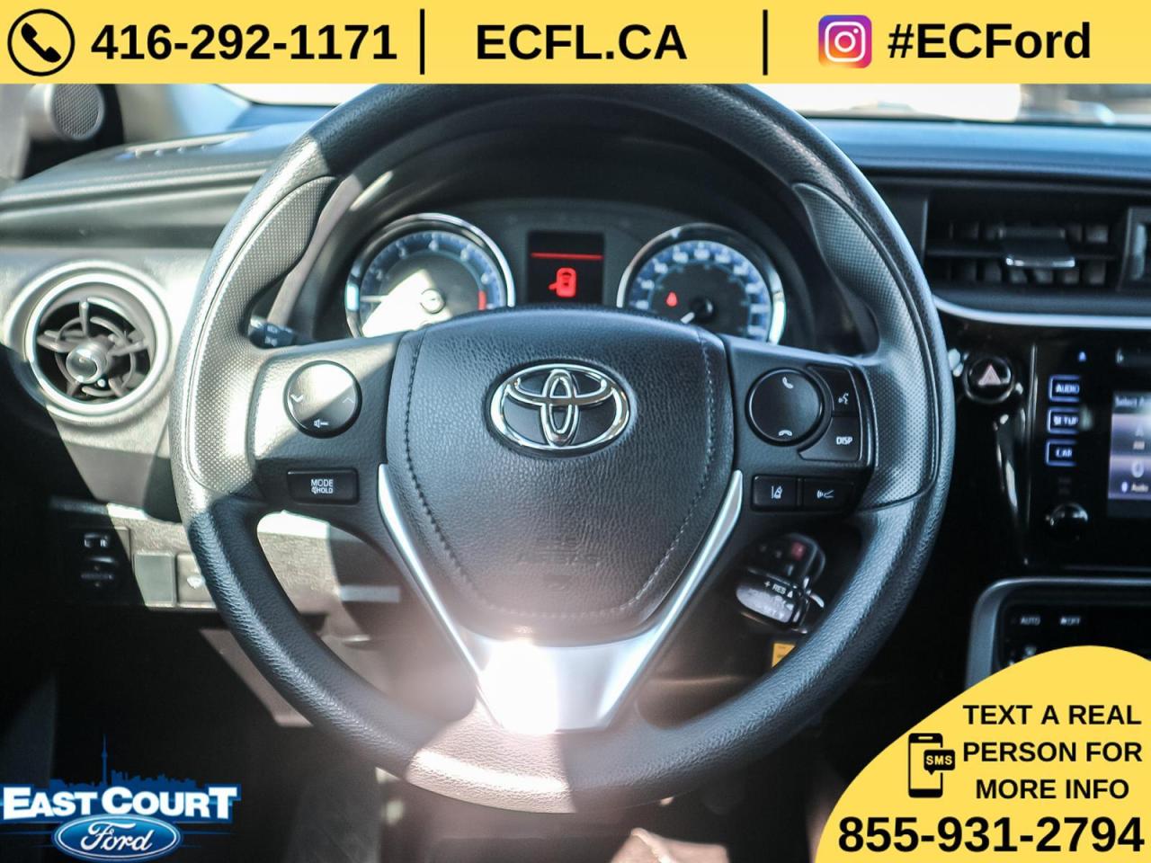 2019 Toyota Corolla LE| TOUCH SCREEN| HEATED SEATS| REV CAM| AUTO AC Photo