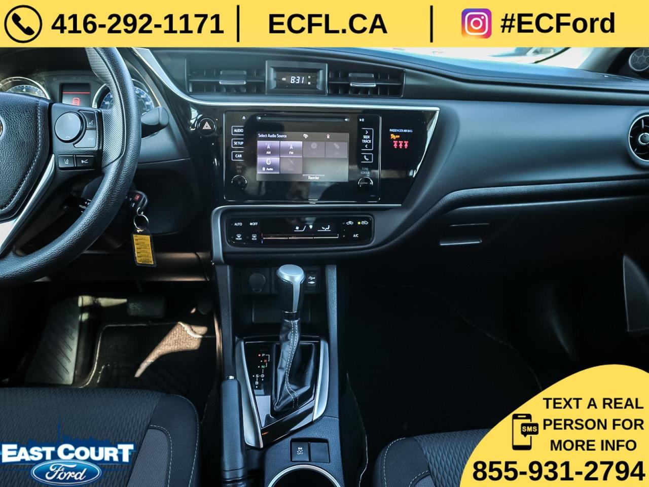 2019 Toyota Corolla LE| TOUCH SCREEN| HEATED SEATS| REV CAM| AUTO AC Photo