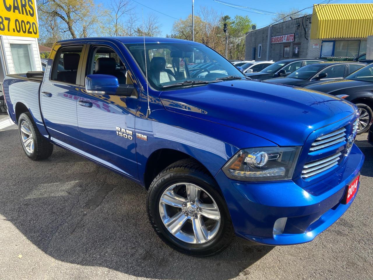 Used 2014 Ram 1500 Sport Crew Cab 4x4 Leather Alloys Tinted For Sale In Scarborough Ontario Carpages Ca
