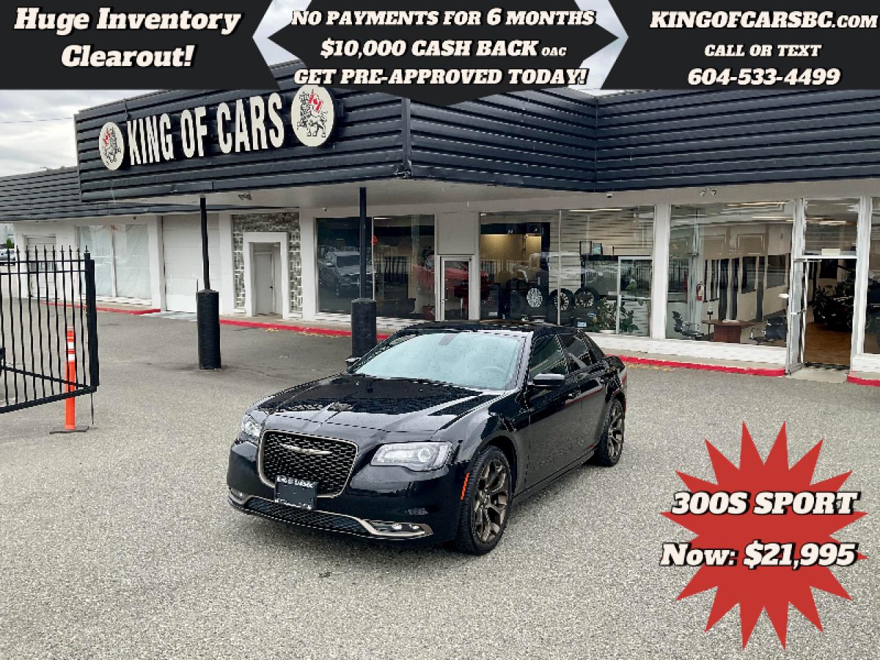 Used 2019 Chrysler 300 300S RWD for sale in Langley, BC