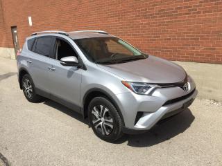 <p><strong><em><u>JUST IN!!! WONT LAST LONG</u></em></strong></p><p> </p><p><strong><em><u>2016 TOYOTA RAV LE  (AWD)  YES,.............ONLY 30,496 KMS.!!! NOT A MISPRINT!!! 1 LOCAL OWNER/NO CLAIMS*****DRIVES AND (ALMOST) LOOKS LIKE NEW!</u></em></strong></p><p> </p><p>AUTOMATIC TRANSMISSION, REARVIEW CAMERA, ECONOMICAL 4 CYLINDER ENGINE, BLUETOOTH, HEATED CLOTH SEATS, EYLESS ENTRY, CRUISE CONTROL, PW, PM, PS, PB, ABS,....TOO MANY OPTIONS TO LIST!!!</p><p><em><strong>VEHICLE HISTORY REPORT INCLUDED - CLEAN - NO INSURANCE CLAIMS OR ACCIDENTS!!</strong></em> </p><p> </p><p><strong><em>THE FOLLOWING FEATURES, LISTED BELOW, ARE </em><span style=text-decoration: underline;>ALL INCLUDED</span> <em>IN THE SELLING PRICE:</em></strong></p><p>*****SAFETY CERTIFICATION!!!</p><p>****<strong>*EXTENSIVE 100 POINT INSPECTION INCLUDING SYNTHETIC OIL AND FILTER CHANGE, TOP UP OF ALL FLUIDS, AND FULL VEHICLE INSPECTION</strong></p><p>*****COMPREHENSIVE WARRANTY - NATIONWIDE COVERAGE ON PARTS & LABOR - VALID IN CANADA AND USA.</p><p>*****<strong><em><u>VEHICLE HISTORY REPORT - CLEAN - NO CLAIMS!</u></em></strong></p><p>*****COMPLETE INTERIOR & EXTERIOR DETAIL (CLEAN-UP) INCLUDING EXTERIOR WAX/POLISH, CARPET(S) SHAMPOO, WHEELS POLISHED, AND ENGINE DE-GREASE.</p><p>*****ALL ORIGINAL MANUALS, BOOKS AND KEYS/REMOTES INCLUDED IN SELLING PRICE</p><p> </p><p>ONLY HST, LICENCE FEE AND OMVIC FEE ($10.00) EXTRA.</p><p>NO OTHER (HIDDEN) FEES EVER.</p><p> </p><p><strong><span style=text-decoration-line: underline;><em>PLEASE CALL 416-274-AUTO (2886)TO SCHEDULE AN APPOINTMENT AND TO ENSURE THAT THE VEHICLE YOURE INTERESTED IN IS STILL AVAILABLE PRIOR TO VISITING US. </em></span></strong></p><p> </p><p>RICHSTONE FINE CARS INC.</p><p>855 ALNESS STREET, UNIT 17</p><p>TORONTO, ONTARIO</p><p>M3J 2X3</p><p> </p><p>WE ARE AN OMVIC CERTIFIED DEALER AND PROUD MEMBER OF THE UCDA.</p><p>SERVING TORONTO/GTA & CANADA SINCE 2000!!</p><p>WE CAN ASSIST OUT OF PROVINCE PURCHASERS, AS WELL.</p>