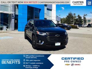 Used 2019 Chevrolet Traverse 3LT NAVIGATION - MOONROOF - LEATHER - HEATED SEATS for sale in North Vancouver, BC