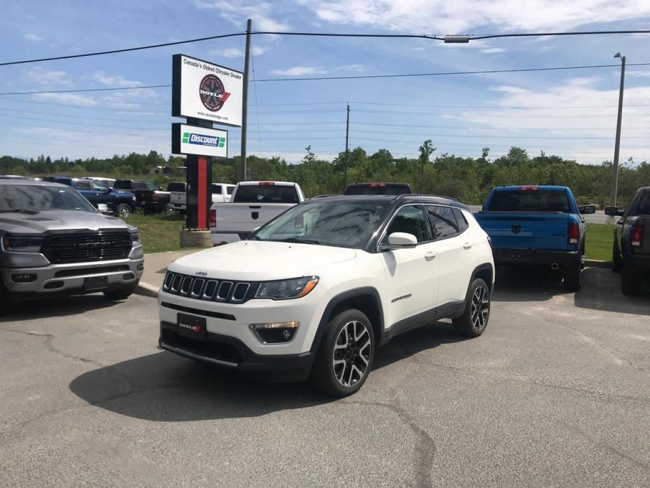 Used 2018 Jeep Compass 2.4L Limited 4WD 1-Owner Lease Return!! for sale in Sudbury, ON