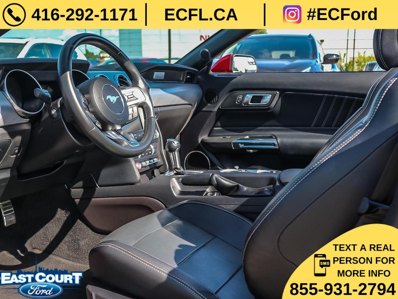 2019 Ford Mustang CONVERT PREMIUM| NAVIGATION| BLACK PACK| 10-SPEED| DUAL ZONE AC Photo