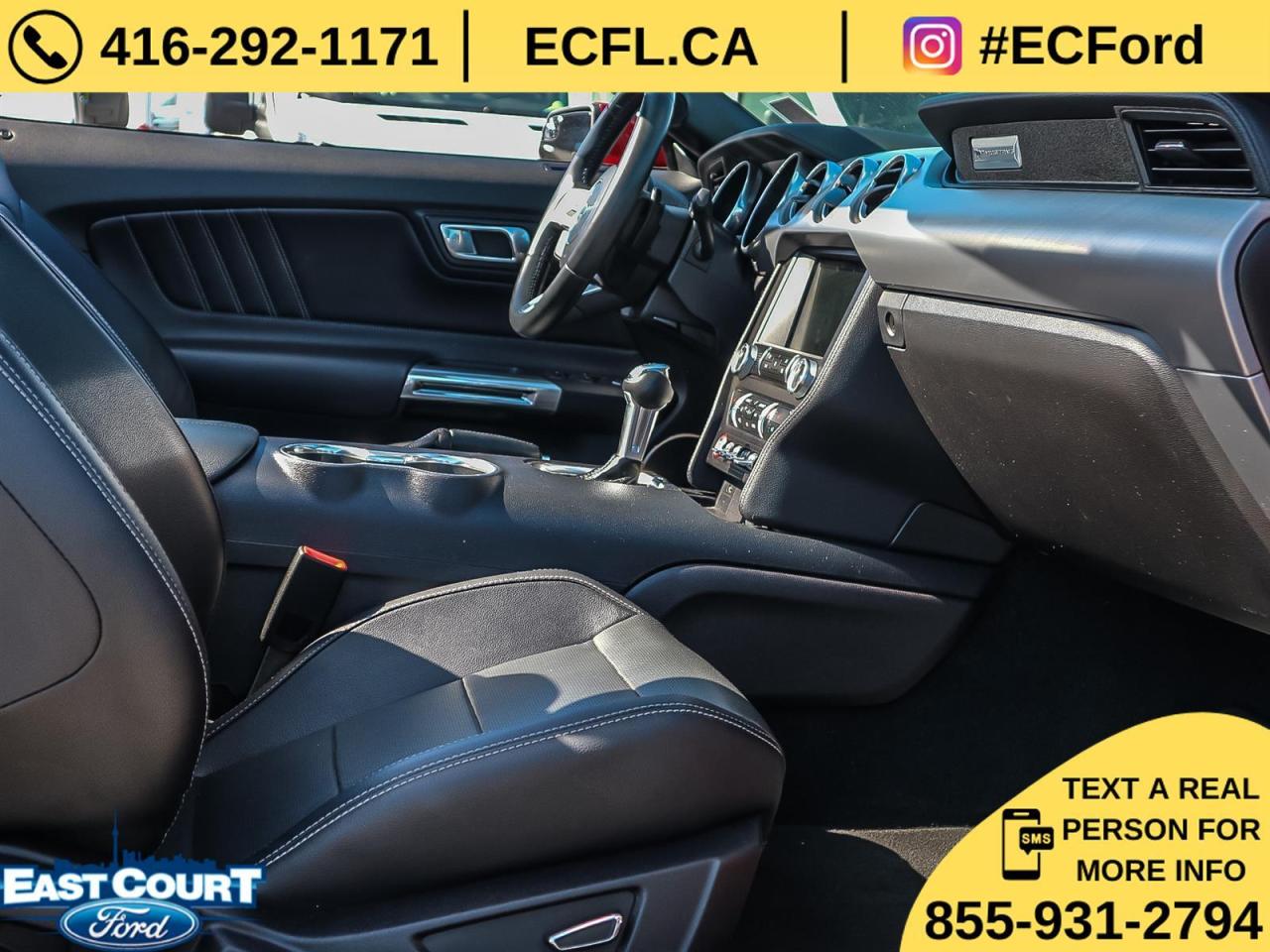 2019 Ford Mustang CONVERT PREMIUM| NAVIGATION| BLACK PACK| 10-SPEED| DUAL ZONE AC Photo