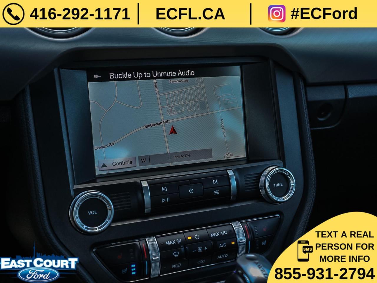 2019 Ford Mustang CONVERT PREMIUM| NAVIGATION| BLACK PACK| 10-SPEED| DUAL ZONE AC Photo