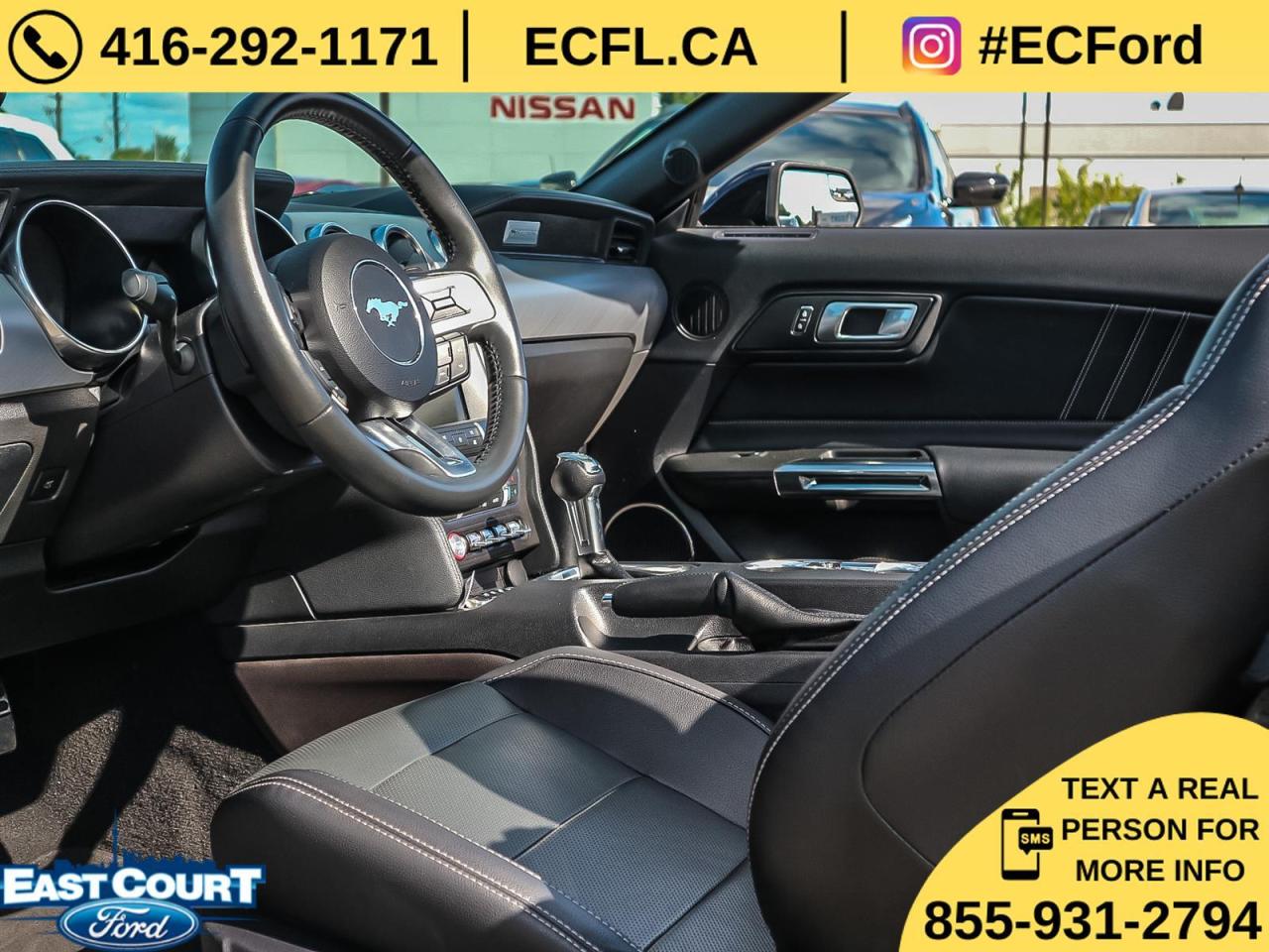 2019 Ford Mustang CONVERT PREMIUM| NAVIGATION| BLACK PACK| 10-SPEED| DUAL ZONE AC Photo