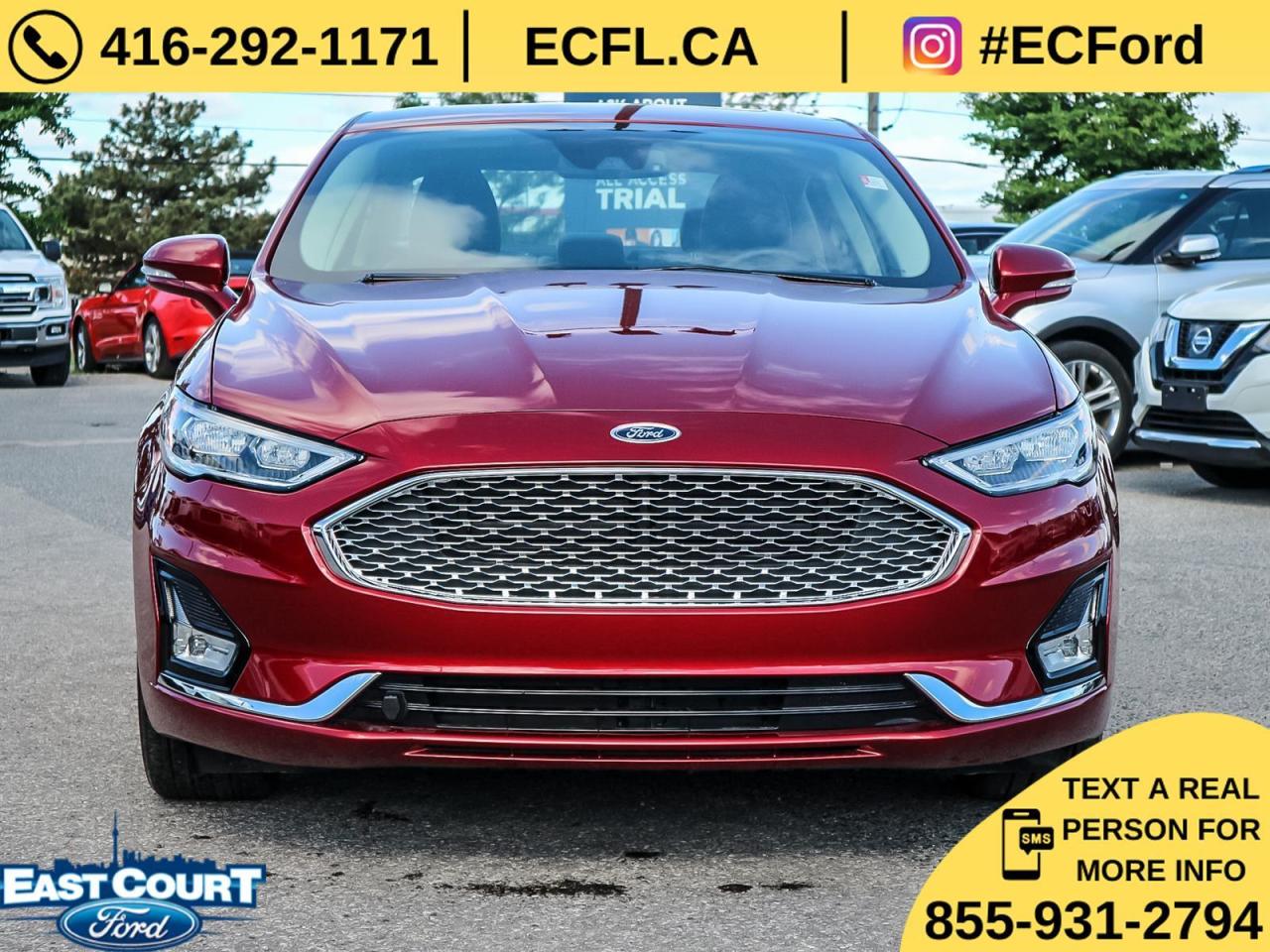 2019 Ford Fusion Hybrid HYBRID TITANIUM| LEATHER|ROOF|NAV| ADAPTIVE CRUISE Photo