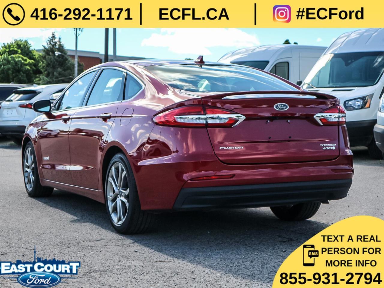 2019 Ford Fusion Hybrid HYBRID TITANIUM| LEATHER|ROOF|NAV| ADAPTIVE CRUISE Photo