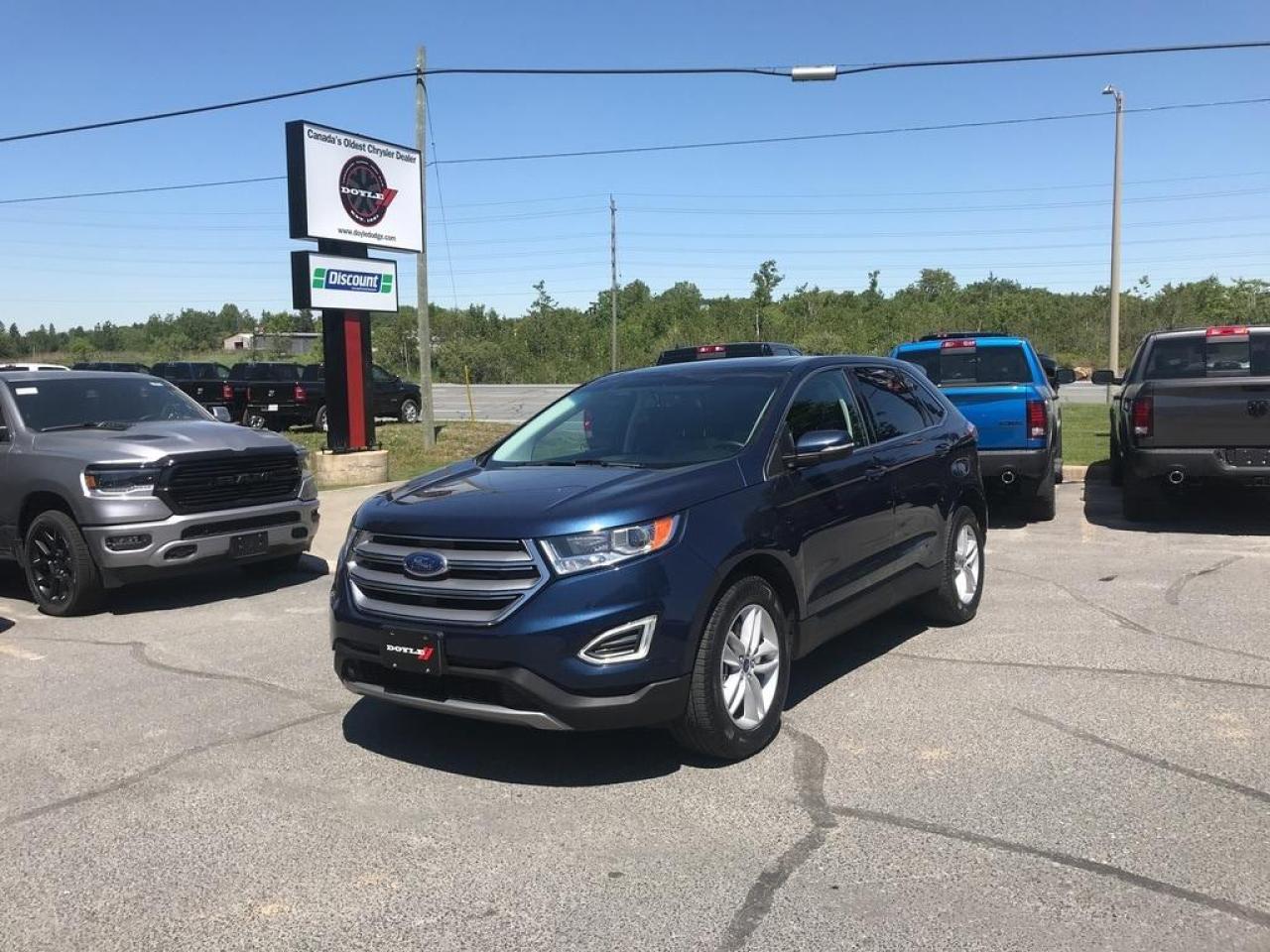 Used 2017 Ford Edge 3.5L SEL AWD NAV/Roof/Lthr 1-Owner Trade-IN!! for sale in Sudbury, ON
