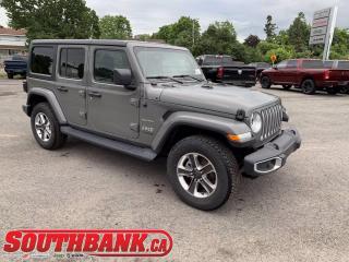 New 2020 Jeep Wrangler Unlimited Sahara for sale in Ottawa, ON