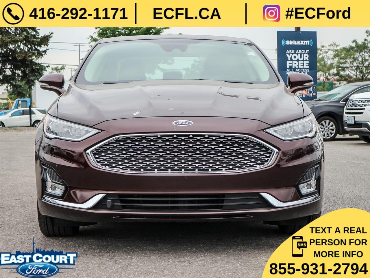 2019 Ford Fusion Hybrid HYBRID TITANIUM| LEATHER|ROOF|NAV| ADAPTIVE CRUISE Photo