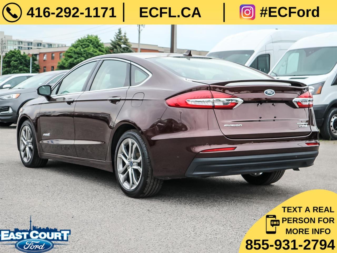 2019 Ford Fusion Hybrid HYBRID TITANIUM| LEATHER|ROOF|NAV| ADAPTIVE CRUISE Photo