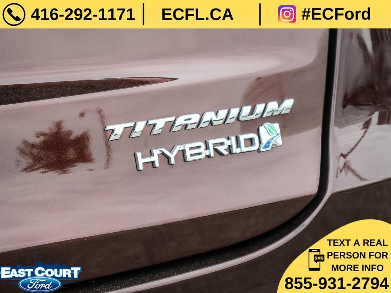 2019 Ford Fusion Hybrid HYBRID TITANIUM| LEATHER|ROOF|NAV| ADAPTIVE CRUISE Photo