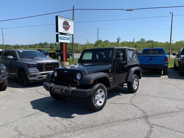 Used 2018 Jeep Wrangler  Sport 4WD 1-Owner Lease Return!! for Sale in  Sudbury, Ontario 