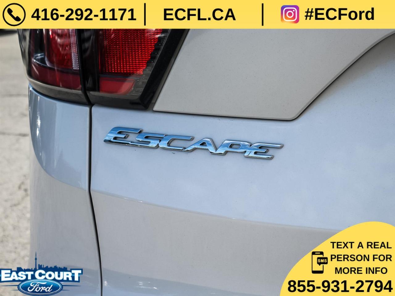 2017 Ford Escape SE NAV| TOUCH SCREEN| APPLE/ANDROID| DUAL ZONE AC Photo