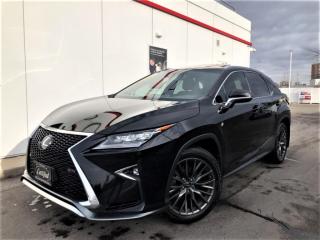 Used 2017 Lexus RX 350 F SPORT AWD-RED LEATHER-NAV-ROOF-WARRANTY-CERTIFIED for sale in Toronto, ON