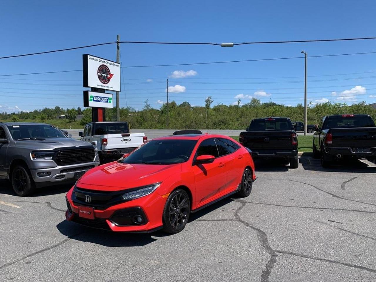 Used 2018 Honda Civic Hatchback Sport Touring for sale in Sudbury, ON