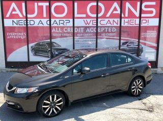 Used 2013 Honda Civic TOURING-ALL CREDIT ACCEPTED for sale in Toronto, ON