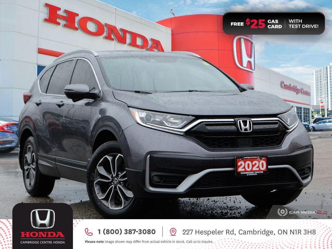 Used 2020 Honda CR-V EX-L APPLE CARPLAY™ & ANDROID AUTO™ | HEATED SEATS | HONDA SENSING TECHNOLOGIES for sale in Cambridge, ON