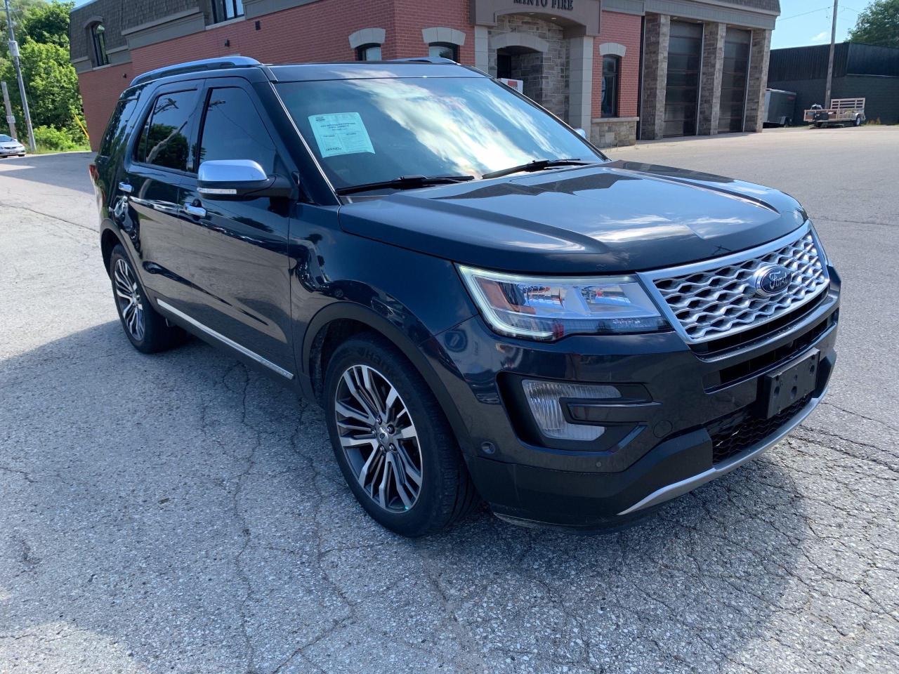 Used 17 Ford Explorer Platinum Navigation Power Liftgate For Sale In Harriston Ontario Carpages Ca