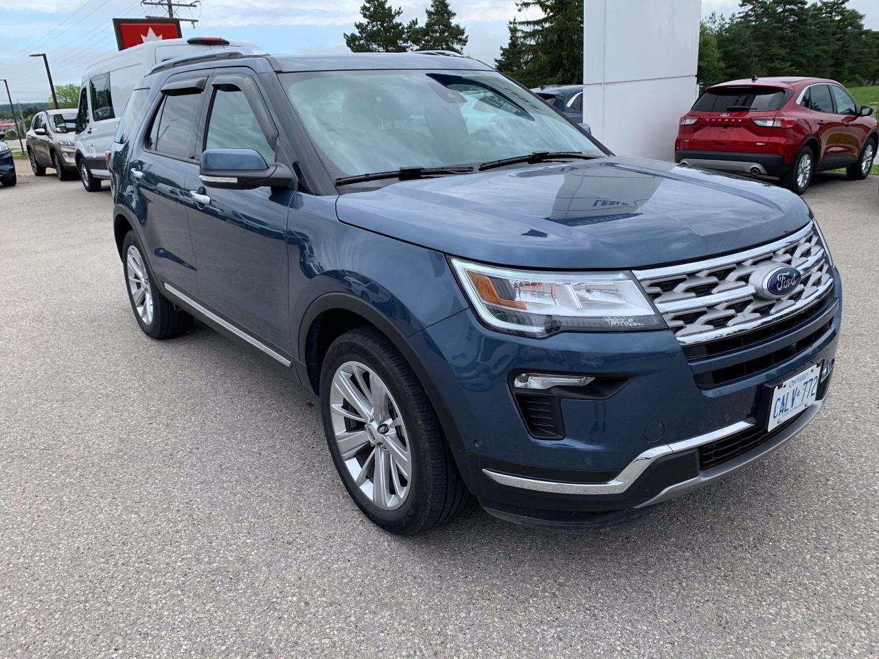 Used 19 Ford Explorer Limited Twin Panel Moonroof Bluetooth For Sale In Harriston Ontario Carpages Ca