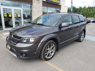 Introducing the 2016 Dodge Journey! This vehicle continues to deliver segment-leading versatility and all-terrain dominating performance! It includes leather upholstery, heated steering wheel, an overhead console, and much more. It features an automatic transmission, all-wheel drive, and a refined 6 cylinder engine. We know that you have high expectations, and we enjoy the challenge of meeting and exceeding them! Please dont hesitate to give us a call.