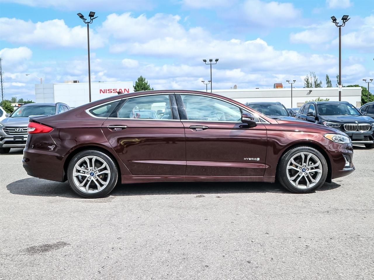 2019 Ford Fusion Hybrid HYBRID TITANIUM| LEATHER|ROOF|NAV| ADAPTIVE CRUISE Photo3