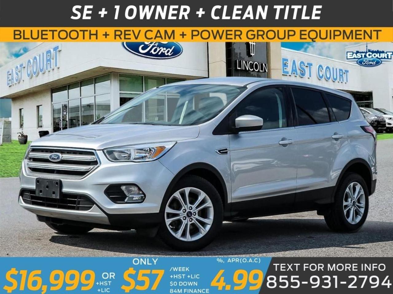2017 Ford Escape SE|BLUETOOTH| HEATED SEATS| REV CAM| MORE Photo0