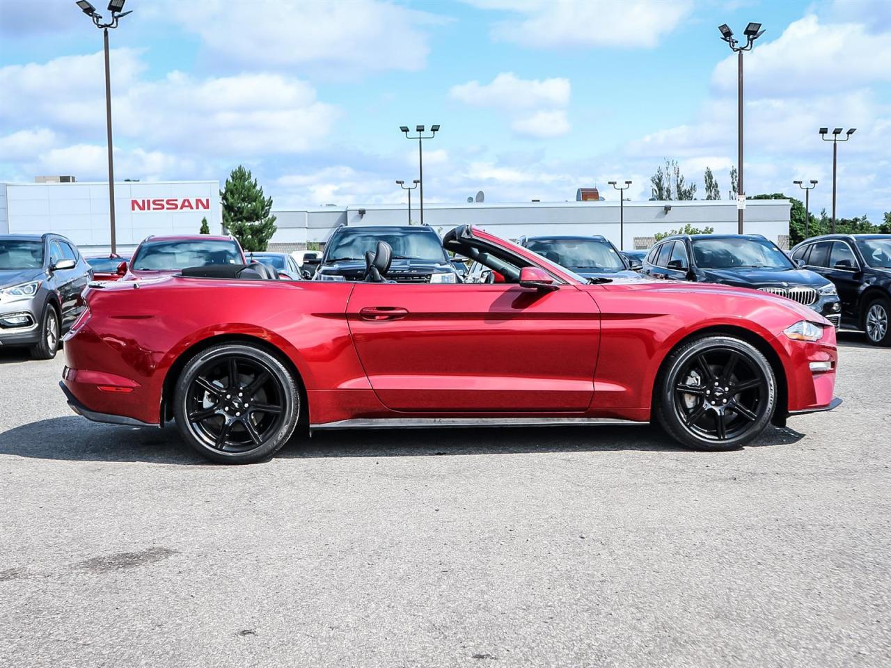2019 Ford Mustang CONVERT PREMIUM| LOW KM| NAV| BLACK PACK| 10-SPEED| DUAL ZONE AC Photo3