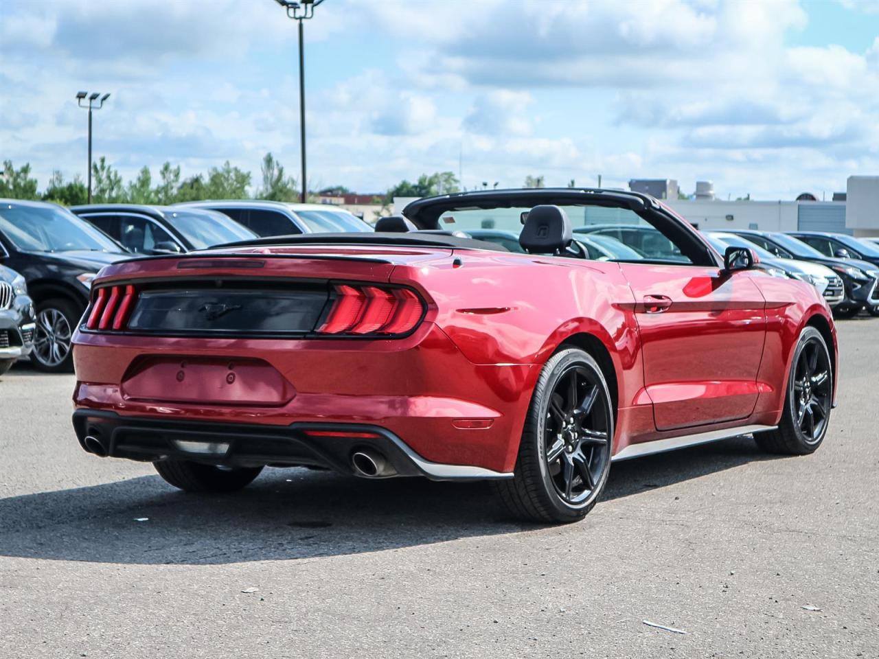 2019 Ford Mustang CONVERT PREMIUM| LOW KM| NAV| BLACK PACK| 10-SPEED| DUAL ZONE AC Photo4