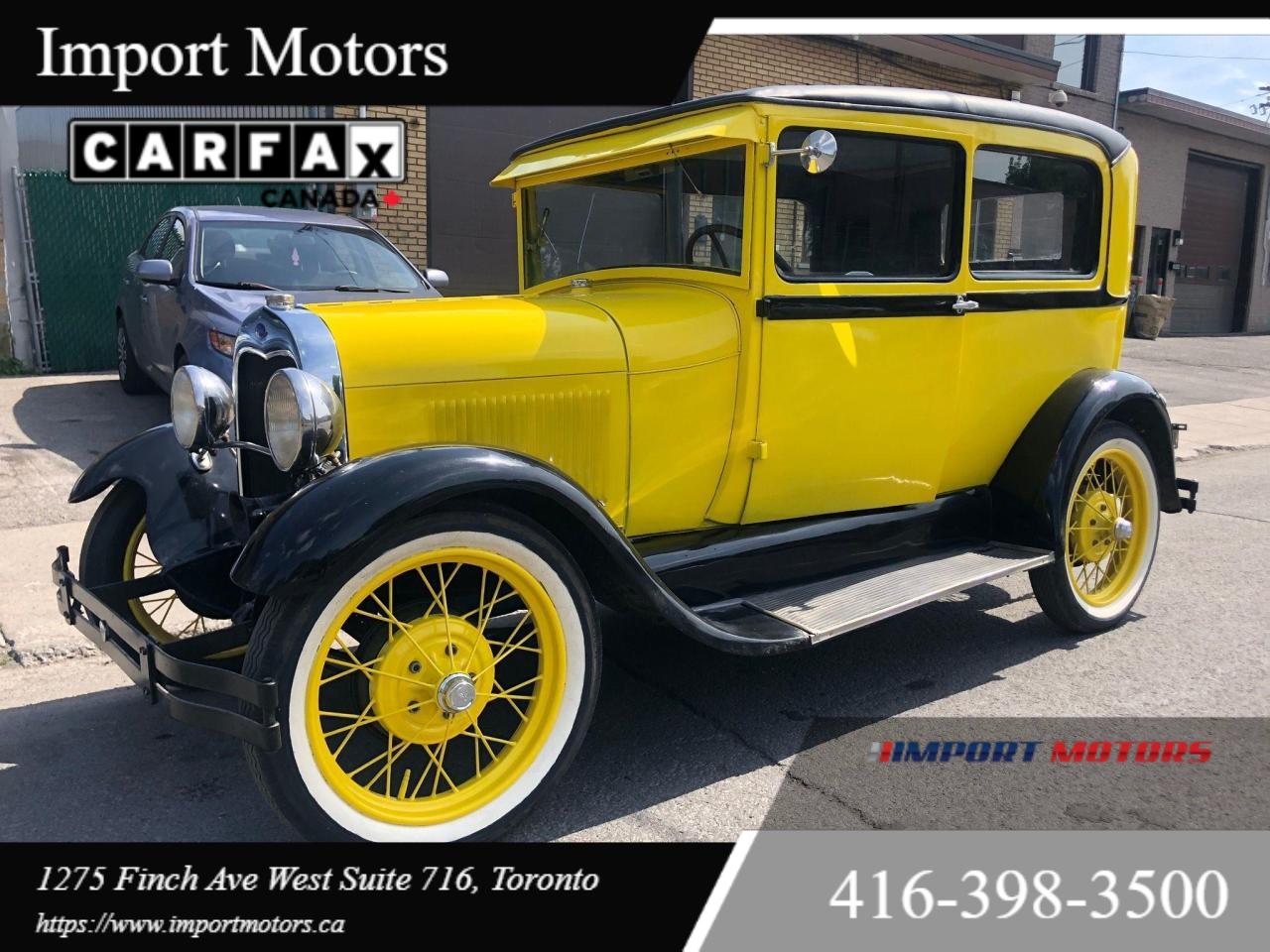 Used 1928 Ford Model A GREAT PIECE OF AMERICAN HISTORY for sale in North York, ON