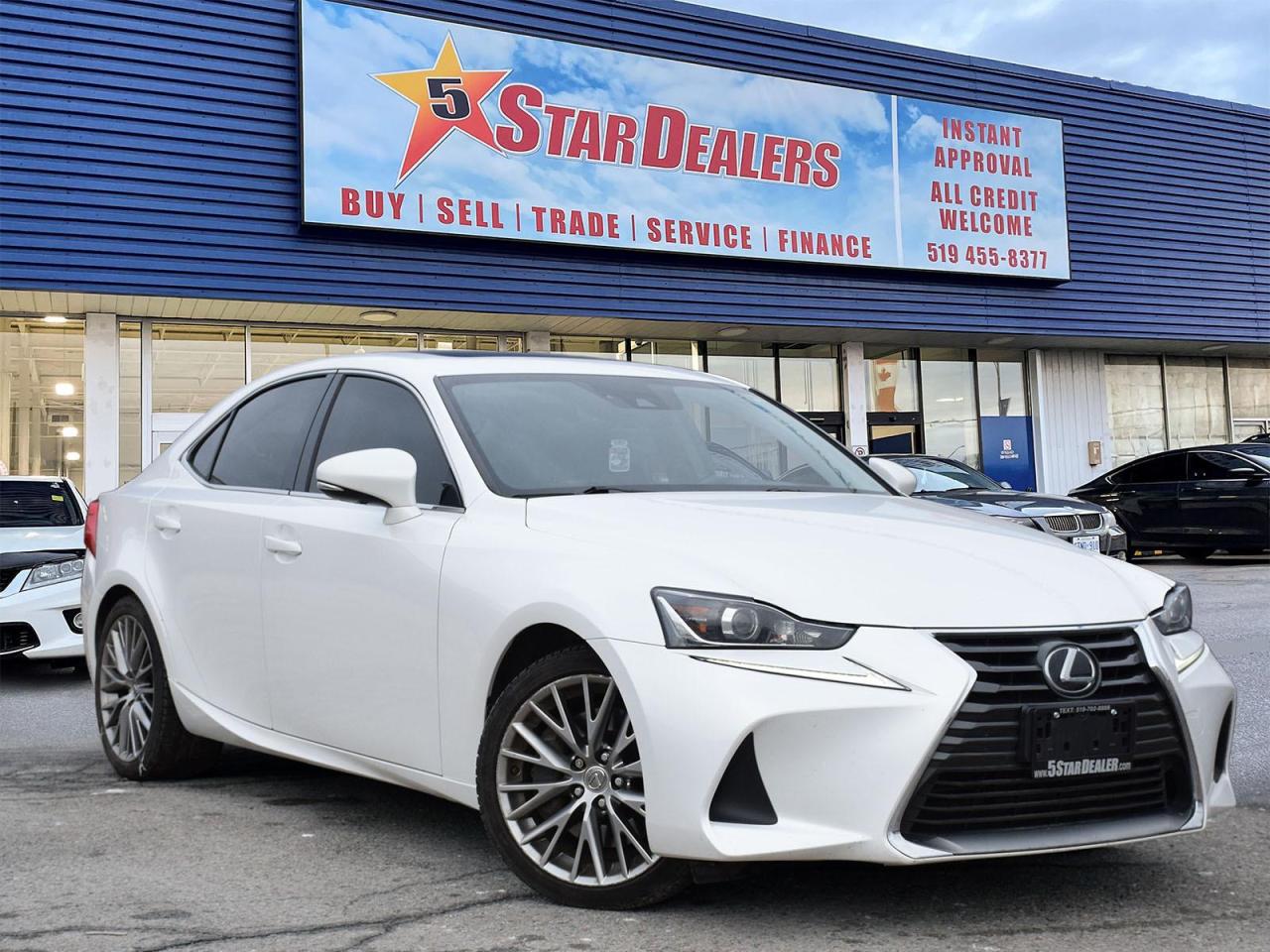 Used 2017 Lexus IS 300 AWD LEATHER ROOF LOADED WE FINANCE ALL CREDIT for sale in London, ON