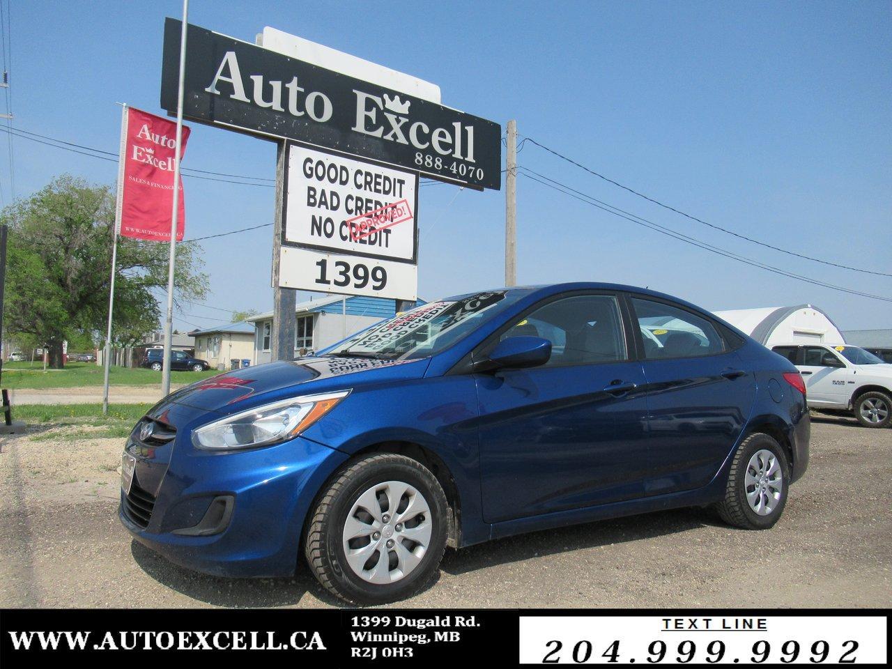 Used 2016 Hyundai Accent GL for sale in Winnipeg, MB
