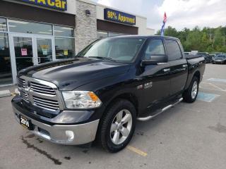 Used 2016 RAM 1500 SLT Crew Cab 4x4 Backup Cam Tonneau Cover Step ups for sale in Trenton, ON
