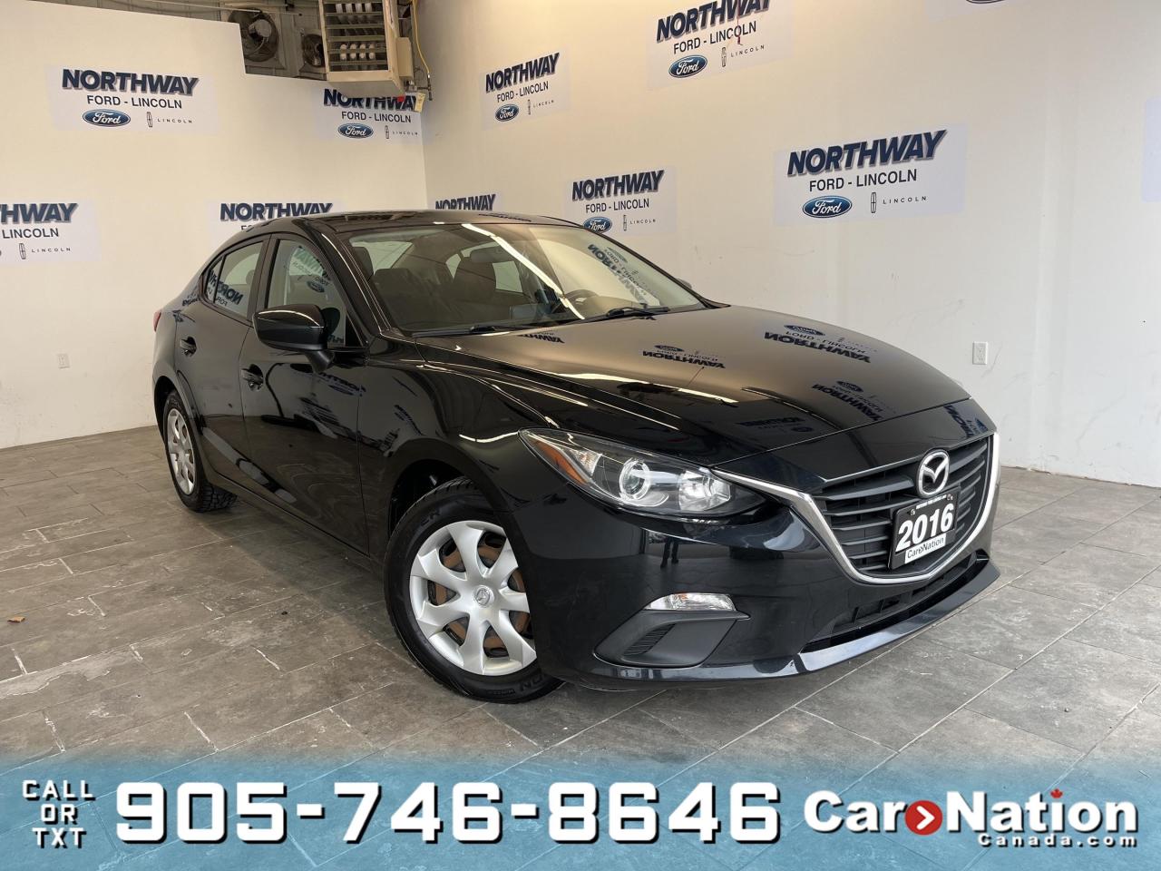 Used 2016 Mazda MAZDA3 TOUCHSCREEN | REAR CAM | WE WANT YOUR TRADE! for sale in Brantford, ON
