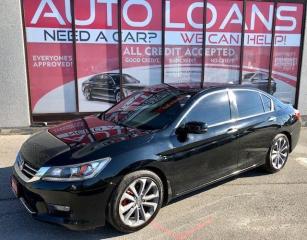 Used 2014 Honda Accord Sport-ALL CREDIT ACCEPTED for sale in Toronto, ON