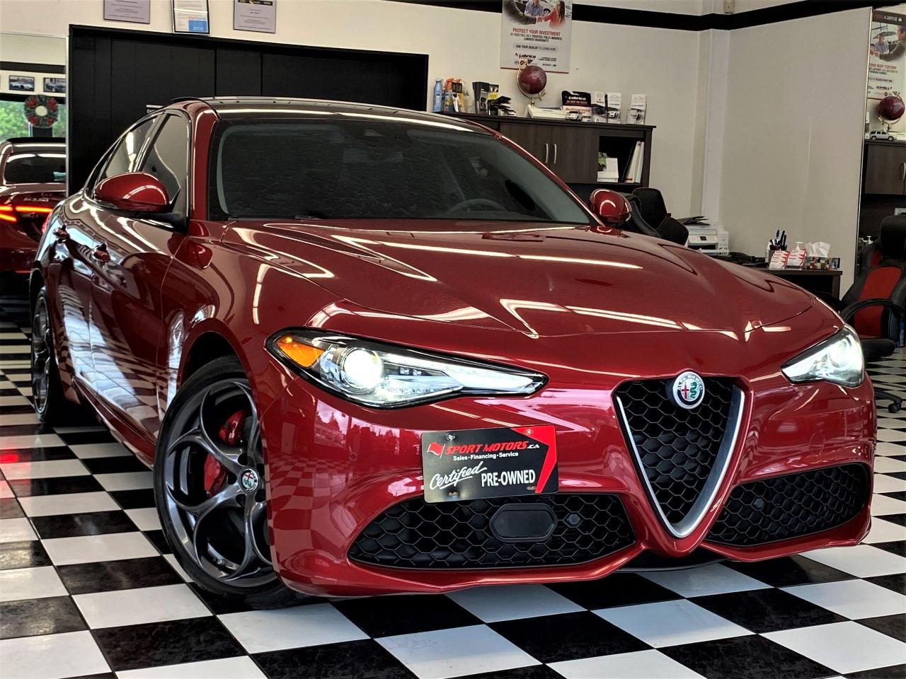2017 Alfa Romeo Giulia Ti+GPS+Camera+Adaptive Cruise+ACCIDENT FREE - Photo #14