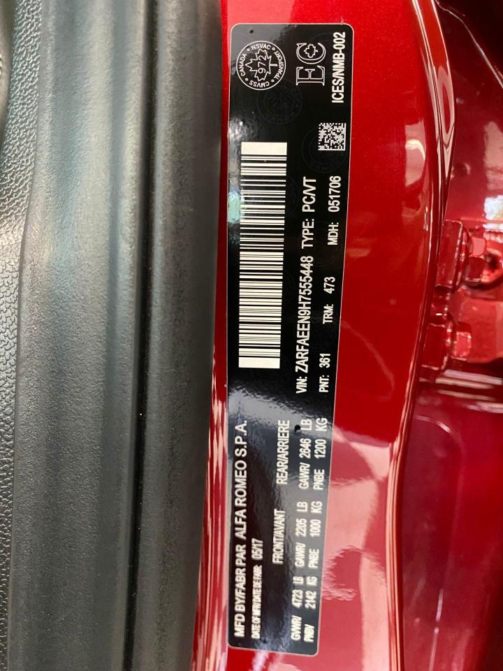 2017 Alfa Romeo Giulia Ti+GPS+Camera+Adaptive Cruise+ACCIDENT FREE - Photo #44