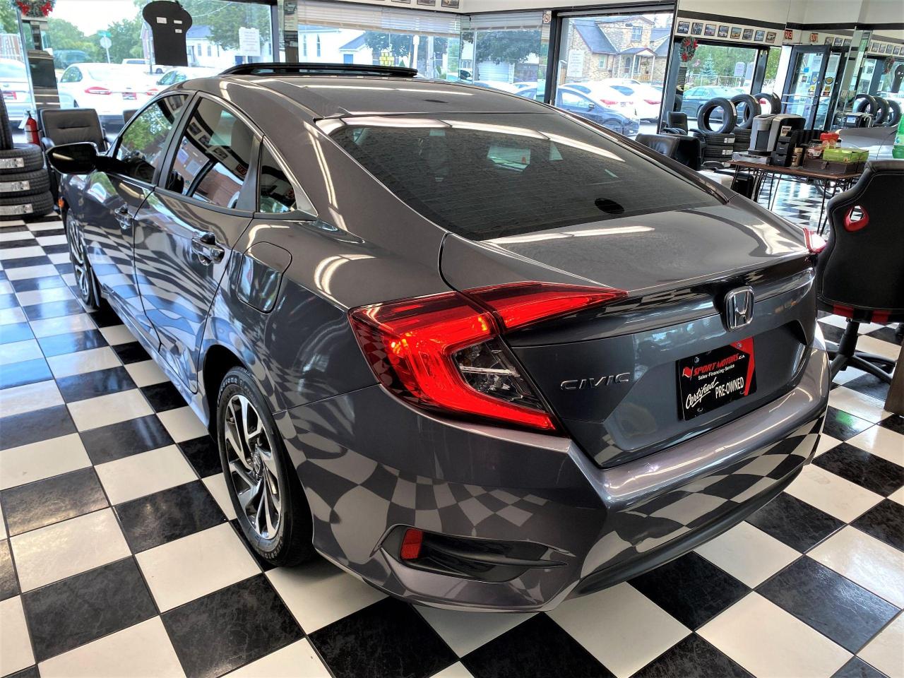 2017 Honda Civic EX+Adaptive Cruise+New Brakes+ROOF+ACCIDENT FREE - Photo #2