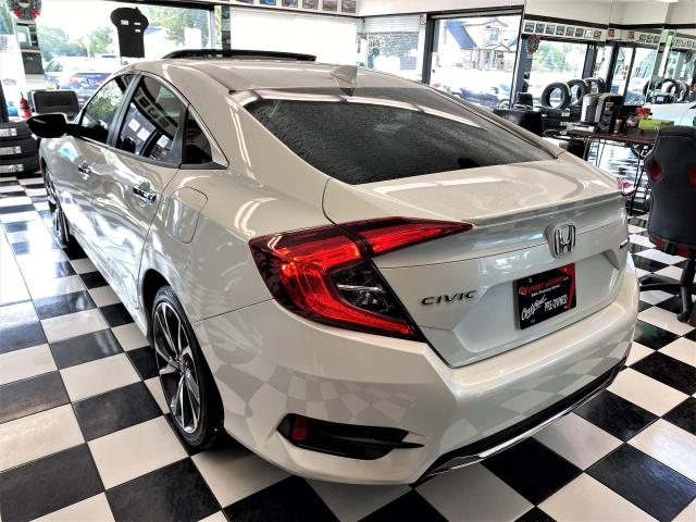 2019 Honda Civic Touring+Leather+Roof+Lane Keep+Apple+Accident Free Photo2