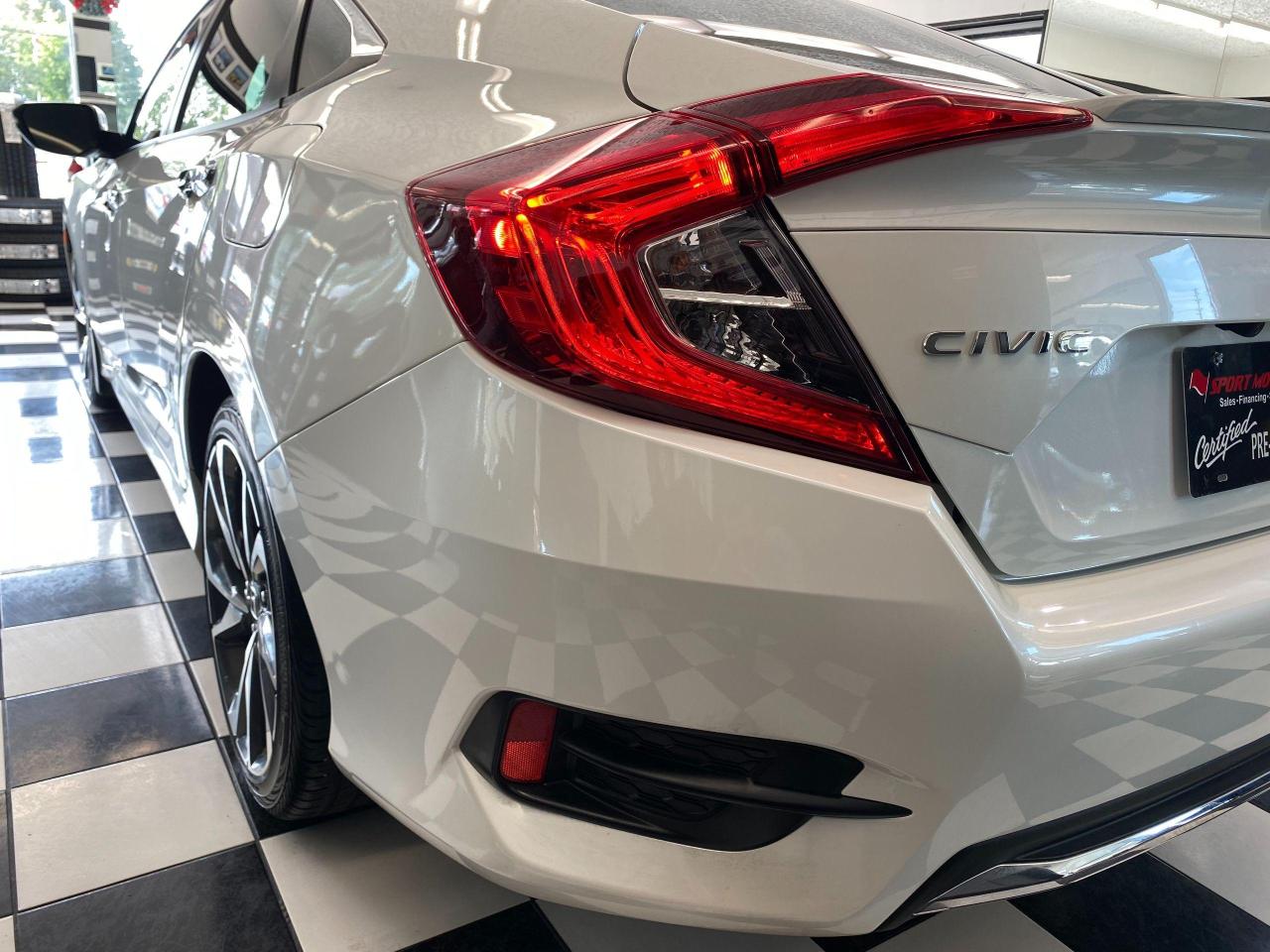 2019 Honda Civic Touring+Leather+Roof+Lane Keep+Apple+Accident Free - Photo #43
