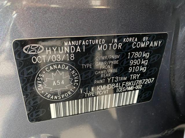 2019 Hyundai Elantra Preferred W/Sun & Safety PKG+Sunroof+ACCIDENT FREE Photo43