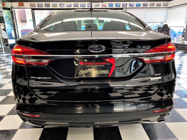 2018 Ford Fusion SE TECH+Blind Spot+Lane Keep Assist+ACCIDENT FREE Photo3
