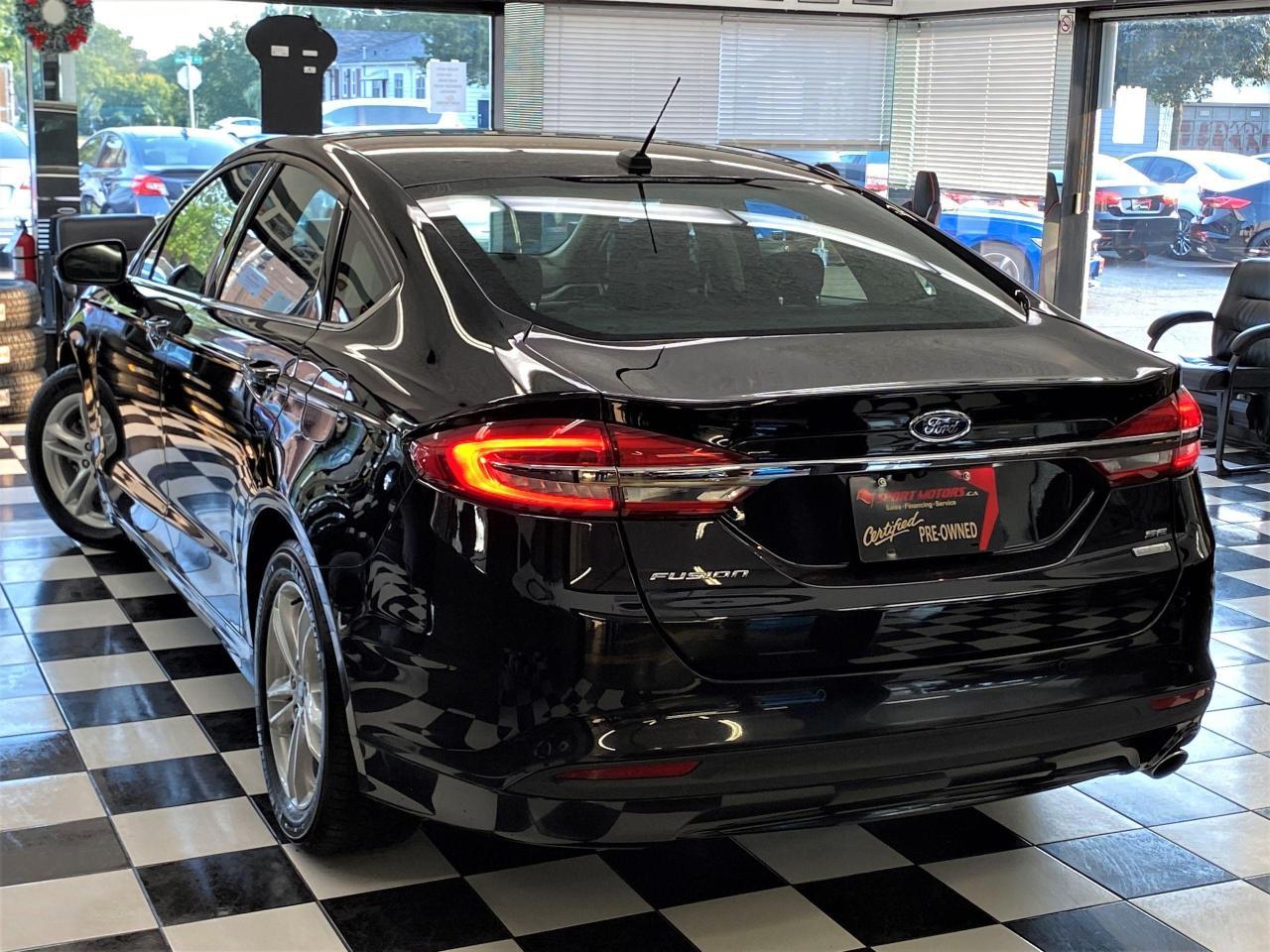 2018 Ford Fusion SE TECH+Blind Spot+Lane Keep Assist+ACCIDENT FREE - Photo #13
