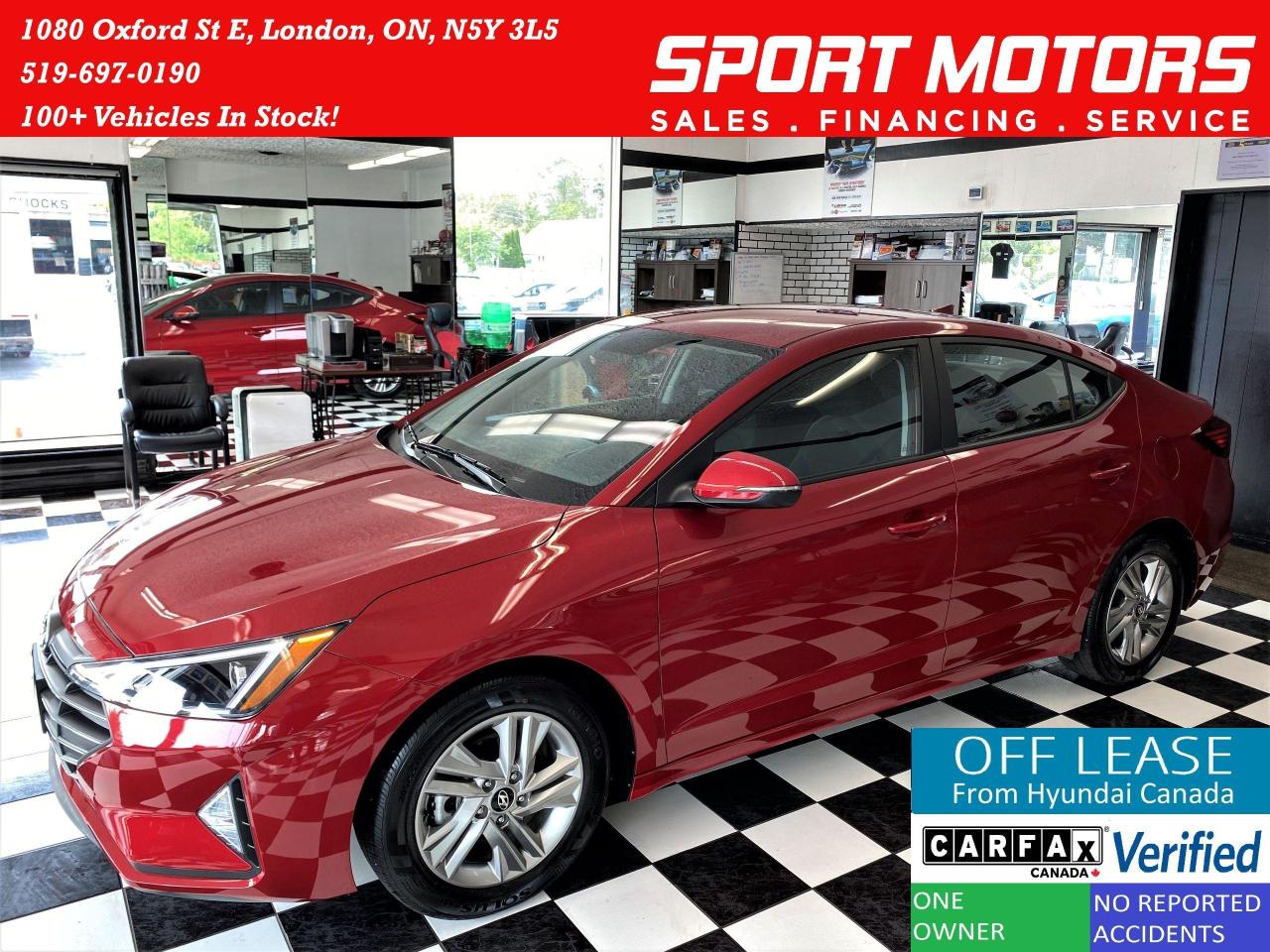 2019 Hyundai Elantra Preferred+Camera+Apple Play+7000 KMs+ACCIDENT FREE - Photo #1
