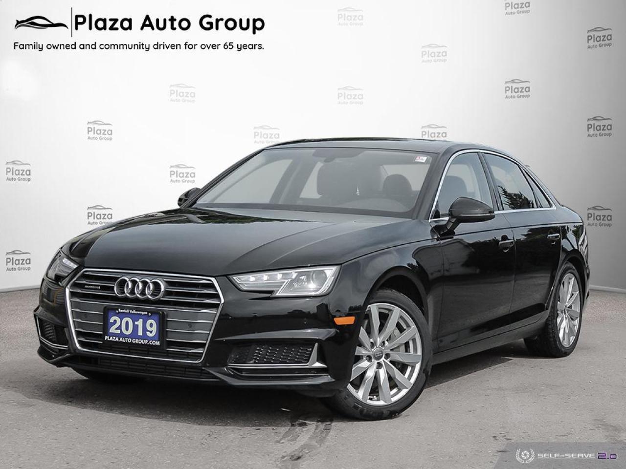 What a great deal on this Former Daily Rental 2019 Audi! A premium luxury car seating as many as 5 occupants with ease! Top features include cruise control, high intensity discharge headlights, power moon roof, and power front seats. Under the hood youll find a 4 cylinder engine with more than 200 horsepower, providing a smooth and predictable driving experience. Well tuned suspension and stability control deliver a spirited, yet composed, ride and drive We have the vehicle youve been searching for at a price you can afford. Please dont hesitate to give us a call.