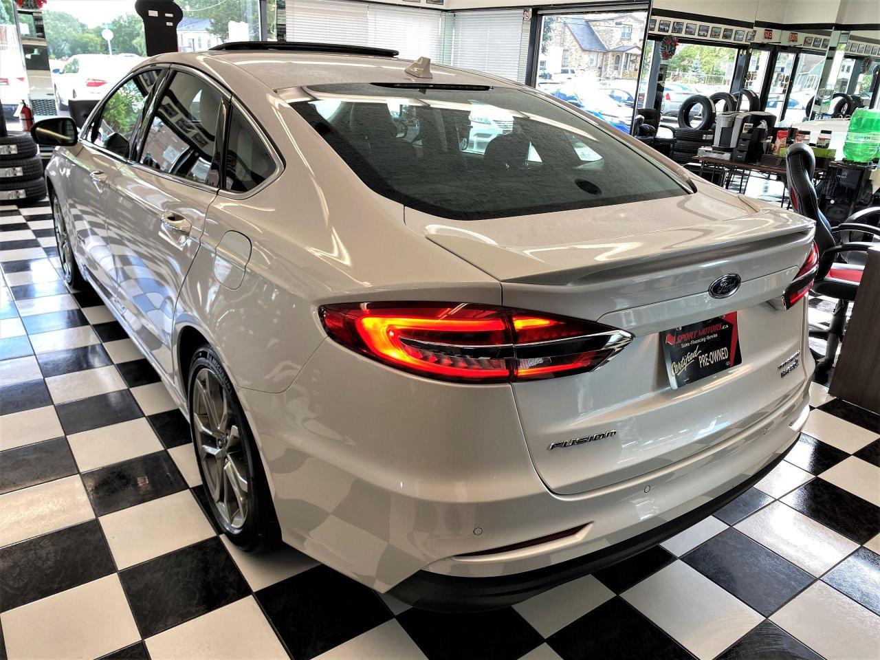 2019 Ford Fusion Hybrid Titanium+Nav+Cooled Seats+Tech PKG+Accident Free - Photo #2