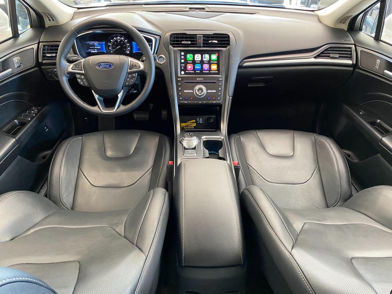 2019 Ford Fusion Hybrid Titanium+Nav+Cooled Seats+Tech PKG+Accident Free - Photo #8
